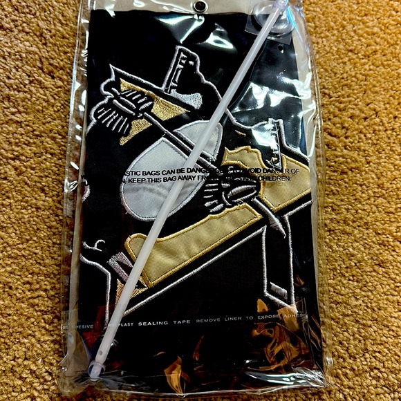 Pittsburgh Penguins Mini Flag - Picture 2 of 2